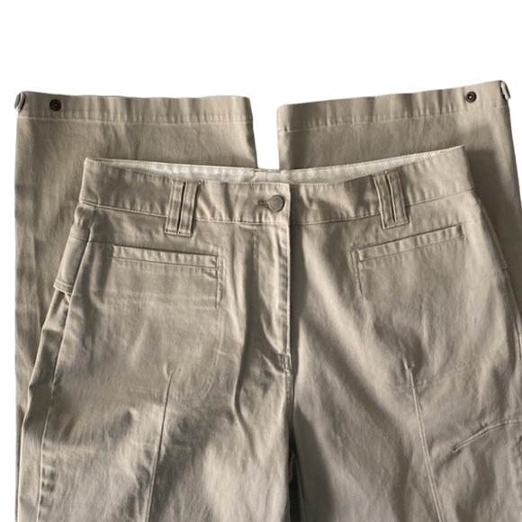 Woolrich Straight Leg Khakis High Rise Hiking Pants 3XDry Stretchy Mesh Cotton - Picture 9 of 14